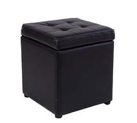 LWJSOCP Tabouret rembourré en Cuir PU - Tabouret de Maquillage Polyvalent et Banc à Chaussures - Pouf de Coiffeuse élégant et Tabouret de canapé Fonctionnel pour Le Rangement et la décoration de la