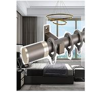 LWJSOCP Tringles à Rideaux Modernes et réglables en métal Robuste pour Salon, Chambre et Salle à Manger : des Solutions d'habillage de fenêtre durables et élégantes.