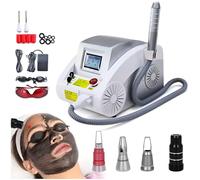 lwjunmm Machine Professionnelle de détatouage au Laser, Dispositif de détatouage, Tache de Pigment pour Les Yeux, Les lèvres et Les Sourcils, Masseur de beauté, Technologie picoseconde 4-Probes
