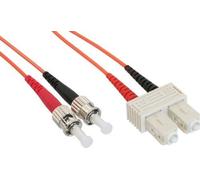 LWL DUPLEX KABEL - ST/SC 50/125µM - 2M