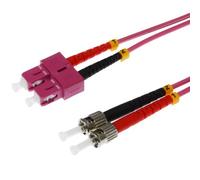 LWL Patchcâble 50/125µm OM4 SC/ST 1,0m