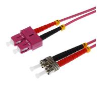 LWL Patchcâble 50/125µm OM4 SC/ST 10,0m