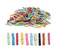 LWLWA 350 Pièces Ticket de Tombola, avec Anneau Métal Ticket Tombola, Plusieurs Couleurs Petits Message Rouleau de Papier, Peuvent Être Écrites, pour Activités Festival, Exprimer Bénédictions