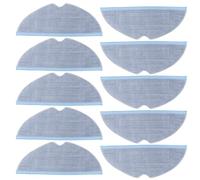 LWMTT 10 Pièces Chiffons de Rechange pour Roborock S8/S8+/S7/S7+/S7 Max V/Plus/Ultra/T7/ T7+/T7S+ Roborock s7 Accessoires Lavable Serpillere Roborock s8 Réutilisable