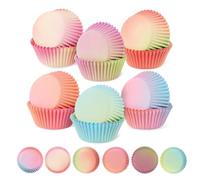 LWMTT 300 Pièces Caissettes Cupcake Caissette Muffins Papier Standard Caissette Gateau Oriental Papier Muffin Cuisson pour la Cuisson, les Desserts, les Fêtes, les Anniversaires et les Mariages