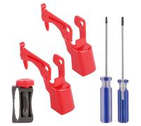 LWMTT Gachette V11 V10 Bouton Interrupteur à Gâchette V10 Bouton Rouge Outil de Réparation de Bouton pour Aspirateur V10 V11 2 Interrupteurs 1 Support d'interrupteur e 2 Tournevis
