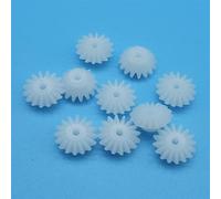 LWOMAN Transmission à Onglet 10pcs S162A Pignon de biseau 0,5 Module 16 Dents Pinions de biseau pignon mécanique