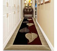 LWPCP Tapis De Couloir Au Mètre, Moderne Long Antidérapant Lavable Tapis De Passage pour Couloir Chambre Cuisine Entrée,Paillassons Doux Et Résistants À l'usure, Personnalisable,110x200cm