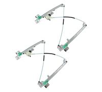 LWQTRSF Ascenseurs Compatible Avec Cadillac Pour Escalade EXT 2002 2003 2004 2005 2006 2 Pièces Moteur De Lève-vitre Électrique Avant Gauche Et Droit OEM : 741-644