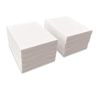 LWR CRAFTS Mini toile tendue 3 "X 4" 7,5 cm x 10 cm Lot de 10