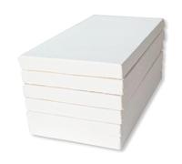 LWR CRAFTS Mini toile tendue 3 "X 5" 7,5 cm x 12,5 cm Lot de 6