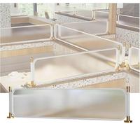 LwsCUiH Cloisons de séparation for salles à Manger, comptoir surélevé, cloisons décoratives en Verre rayé, cloison de Bureau for Couloir, clôture Basse de 11,8 po(Bianco,35.4inx11.8in)