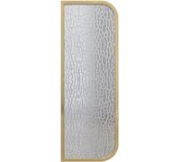 LwsCUiH Écran de séparation d'urinoir, cloison de Toilette Murale for Hommes, écran d'extension de cloison de confidentialité for Toilettes de Centre Commercial,(Gold-a,15.7x43.3in)