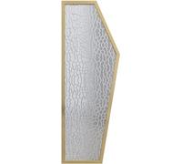 LwsCUiH Écran de séparation d'urinoir, cloison de Toilette Murale for Hommes, écran d'extension de cloison de confidentialité for Toilettes de Centre Commercial,(Gold-d,15.7x43.3in)