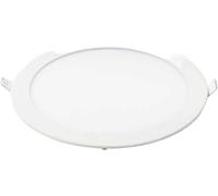 LwsCUiH Lampes encastrées LED robustes, panneau rond Ultra-mince, spots plats de plafond blancs 3W/4W/6W/9W/12W/15W/18W/24W(Warm Light,4W)