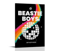 LWSCYMX Beastie BoysAlbum Cover Popular Music Singers Series Poster sur toile Décoration murale Décoration Chambre à coucher 20 x 30 cm Style cadre