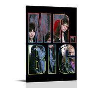 LWSCYMX Mr. BigAlbum Covers - Série de chanteurs de musique populaires - Impression sur toile - Décoration murale - Pour chambre à coucher - 40 x 60 cm - Style cadre