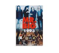 LWSCYMX Mr. BigAlbum Covers - Série de chanteurs de musique populaires - Impression sur toile - Décoration murale - Décoration pour chambre à coucher - 50 x 75 cm - Style sans cadre