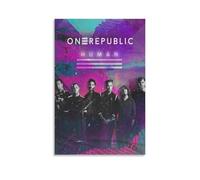 LWSCYMX OneRepublicAlbum Covers Popular Music Singers Series Poster sur toile Décoration murale pour chambre à coucher 30 x 45 cm Style sans cadre