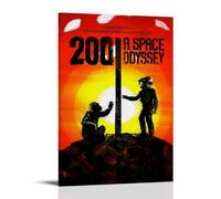 LWSCYMX Poster sur toile « A Space Odyssey » de 2001 - Art mural décoratif pour chambre à coucher - 30 x 45 cm - Style cadre