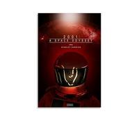 LWSCYMX Poster sur toile de films et séries télévisées classiques 2001 A Space Odyssey - Décoration murale pour chambre à coucher - 30 x 45 cm - Style sans cadre