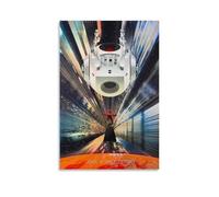LWSCYMX Poster sur toile de films et séries télévisées classiques 2001 A Space Odyssey - Décoration murale pour chambre à coucher - 60 x 90 cm - Style sans cadre