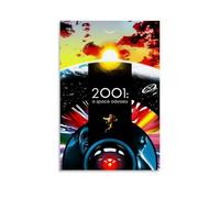 LWSCYMX Poster sur toile de films et séries TV classiques 2001 A Space Odyssey - Décoration murale pour chambre à coucher - 40 x 60 cm - Style sans cadre