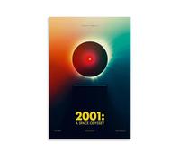 LWSCYMX Poster sur toile de films et séries TV classiques 2001 A Space Odyssey - Décoration murale pour chambre à coucher - 40 x 60 cm - Style sans cadre