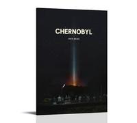 LWSCYMX Poster sur toile de Tchernobyl classique de films et séries télévisées - Décoration murale pour chambre à coucher - 20 x 30 cm - Style cadre