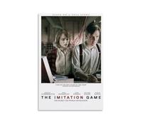 LWSCYMX Poster sur toile The Imitation Game - Films et séries télévisées classiques - Art mural décoratif pour chambre à coucher - 40 x 60 cm - Style sans cadre