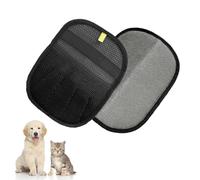 Lwuey 1 Pièce Gant Anti Poils Animaux - 18×24cm Brosse Anti-Poil Ramasse Poil Multi-Usage Chien&Chat - Nettoyer Vos Canapés Meubles Tapis Sièges Vêtements