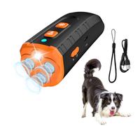 Lwuey Anti Aboiement Chien - 2 Modes Contrôle Ultrasonique des Aboiement de Chien Puissant Grande Distance Repulsif Toutou avec LED pour Petits Grands Chiens Intérieur Exterieur