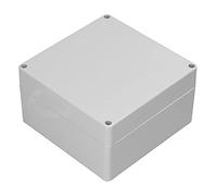 Lwuey Boîte de Jonction en ABS,Derivation Electrique Étanche Projet DIY Câblage Plastique IP65 Saillie Équipements Intérieure Extérieure Résistant Eau Bricolage Alimentation Aluminium Instruments