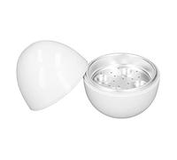 Lwuey Cuiseurs à Œufs,Cuiseur D'oeufs Multifonctionnel Appareil Portable pour Faire Bouillir Coque Cuiseur Durs Doux Insert en Aluminium 4 œufs Pommes Terre Vapeur Ustensile de Cuisine Rapide