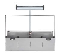 Lwuey Outil de Blocage Terre Manuel, Sol Bloqueur Jardinage Presse Motte Semis Fabricant 4 Cellules Poignée Antidérapante Bouchon Graines Planter Serre Maison Boutures Transplanter Carré Plateau