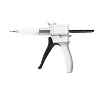 Lwuey Pistolet Distributeur Époxy 30 ml - Pistolet Distributeur de Mélange pour Mélange Colle, Ratio 1:1/1:2, Buse Mélangeuse Statique