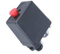 Lwuey Pressostat de compresseur d'air, max 175 PSI Compresseur d'air mécanique Régulateur Valve de régulation G1/4" Interface 220 V 20 A Contrôleur de pression de sécurité Valve de décharge de