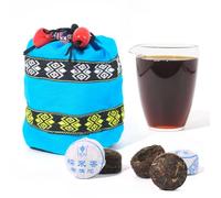 LWXLJMJZC-40 Pièces Thé au Riz Gluant Pu Erh Mini Tuo Cha Puerh Mûr (cook) Puer Parfumé au Riz Gluant du Yunnan