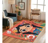 Lwznbio Tapis de Cuisine Antidérapant 60x180 cm Fille Kawaii Carpet Intérieur Doux Style Dessin Animé Tapis Chambre Lavable pour Chambre Adulte, Couloir, Cuisine, Descente de Lit