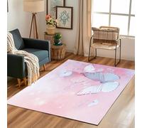 Lwznbio Tapis d'entrée Lavable 80x120 cm Papillon Impression 3D Carpet Doux pour Chambre Insecte Motif Paillasson Interieur Rectangle Antidérapant pour Salon, Cuisine, Descente de Lit