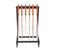 LWZQRVCT Organisateur De Raquettes De Tennis, Support De Rangement for Raquettes De Badminton sur Pied, avec roulettes Rotatives À 360°, Adapté Aux Gymnases, Écoles Et Terrains De Jeux