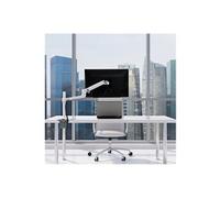 LX - Kit de montage (bras articulé) - pour moniteur - aluminium, acier - blanc - Taille d'écran : jusqu'à 32 pouces - montrable sur bureau