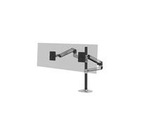 Ergotron - Kit montage LX - bras double poteau haut en aluminium pour 2 écrans LCD jusqu'à 40 pouces
