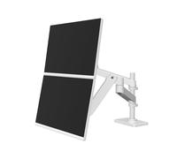Ergotron - Bras vertical double LX Pro - VESA pour 2 écrans jusqu'à 27" 4-10 kg - Blanc
