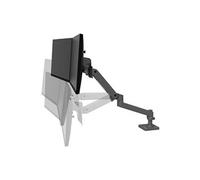 LX Pro - Kit de montage (bras articulé) - modulaire - pour 2 écrans LCD - gris foncé - Taille d'écran : jusqu'à 27 pouces - montrable sur bureau