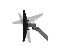 Ergotron LX Pro - Kit de montage (double bras) - modulaire - pour 2 écrans LCD - côte à côte - aluminium - gris foncé - Taille d'écran : jusqu'à 27 pouces - montrable sur bureau
