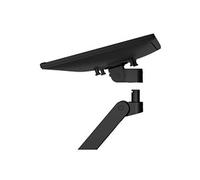 Ergotron LX Pro - Kit de montage (double bras) - modulaire - pour 2 écrans LCD - côte à côte - aluminium - noir - Taille d'écran : jusqu'à 27 pouces - montrable sur bureau Noir G