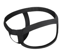 Lxadritea Culotte masculine avec large bande élastique et œillets, coupe ajustée, sous-vêtement gainant pour homme, élastique doux et confortable, multicolore, Noir , taille unique