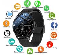 LXASFIT 2025 nouvelle montre intelligente fréquence cardiaque sommeil moniteur de santé Bluetooth parler dames Sport montre intelligente pour Android IOS Pink