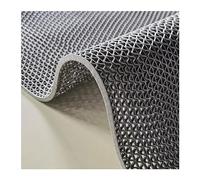 LXBAMKEA Antidérapant Tapis Sol Drainant, Commercial PVC Évider Imperméable Tapis, Intérieur Extérieur Zone Humide Petit Pain Tapis Maille, Piscine Salle Douche Salle Bain Tapis (Color : Grey(Width: